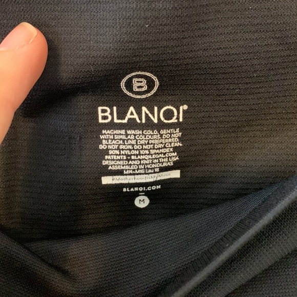 Blanqi Sport Support Hipster Contour Legging Black Size Medium - Picture 4 of 7